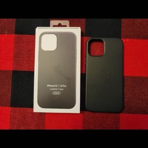 iPhone 12 Leather Case